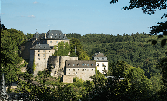 Unterwegs auf der Burgenroute