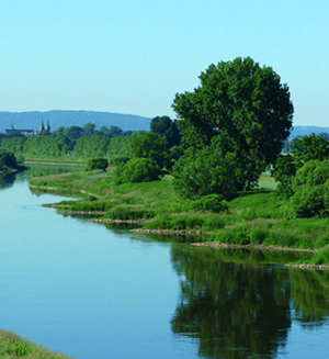 Auf den Klippen der Weser